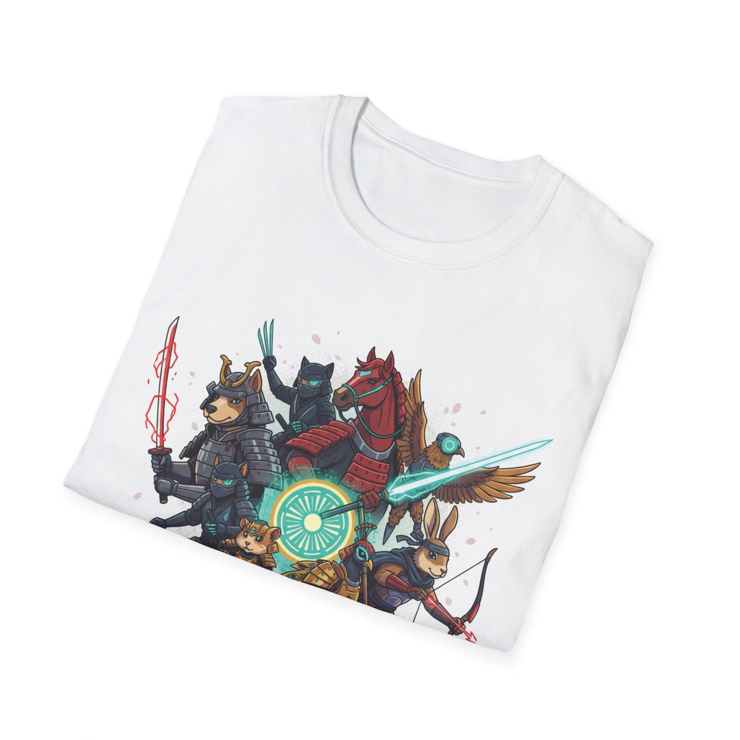Fantasy RPG Party T-Shirt — Medieval Warriors & Magic Battle Tee
