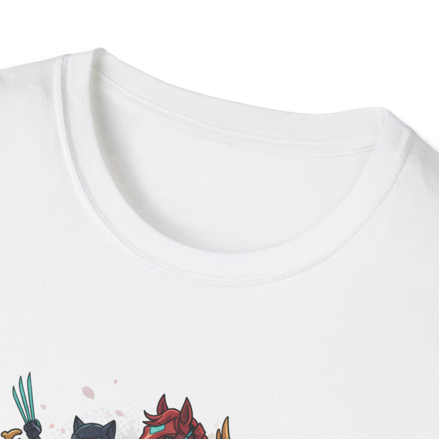 Fantasy RPG Party T-Shirt — Medieval Warriors & Magic Battle Tee