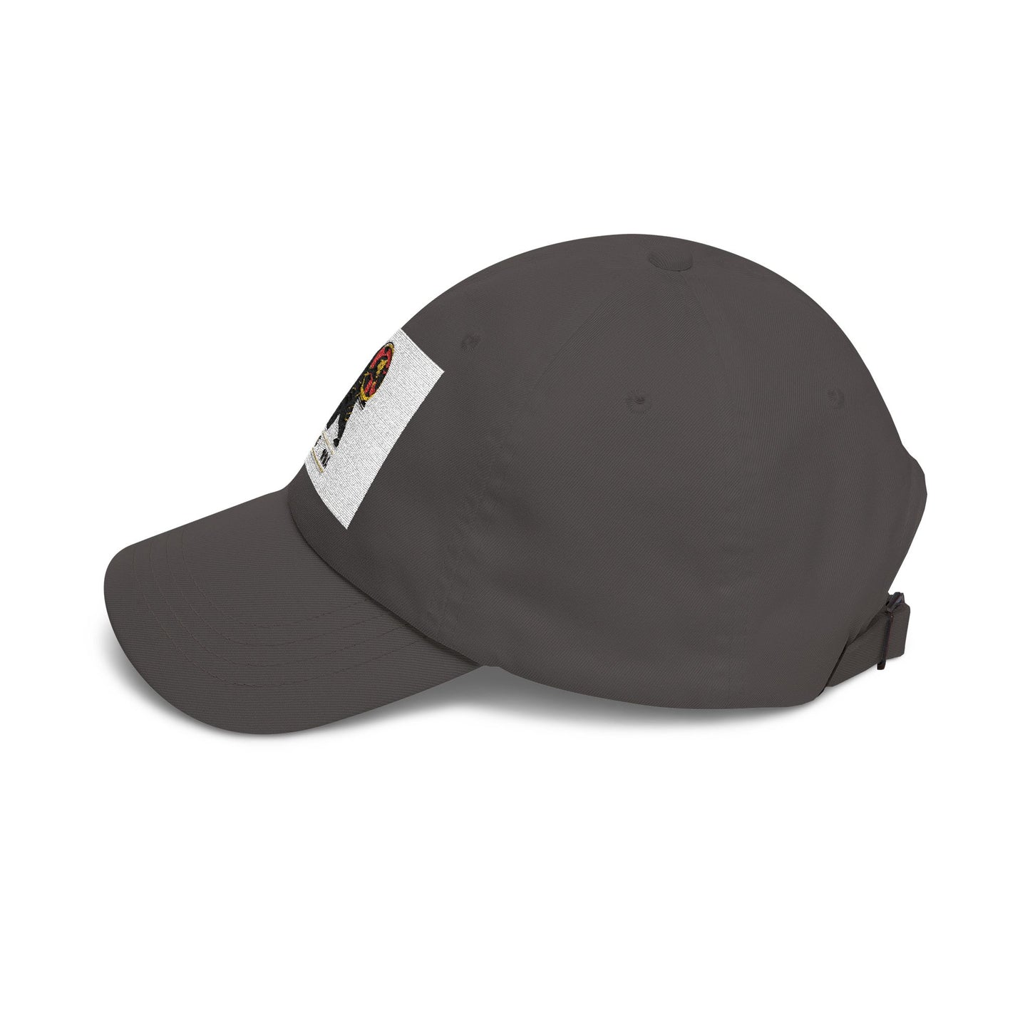 Embroidered Black Cat with Donut Cap – 'My Cat Is Baking' Classic Dad Hat