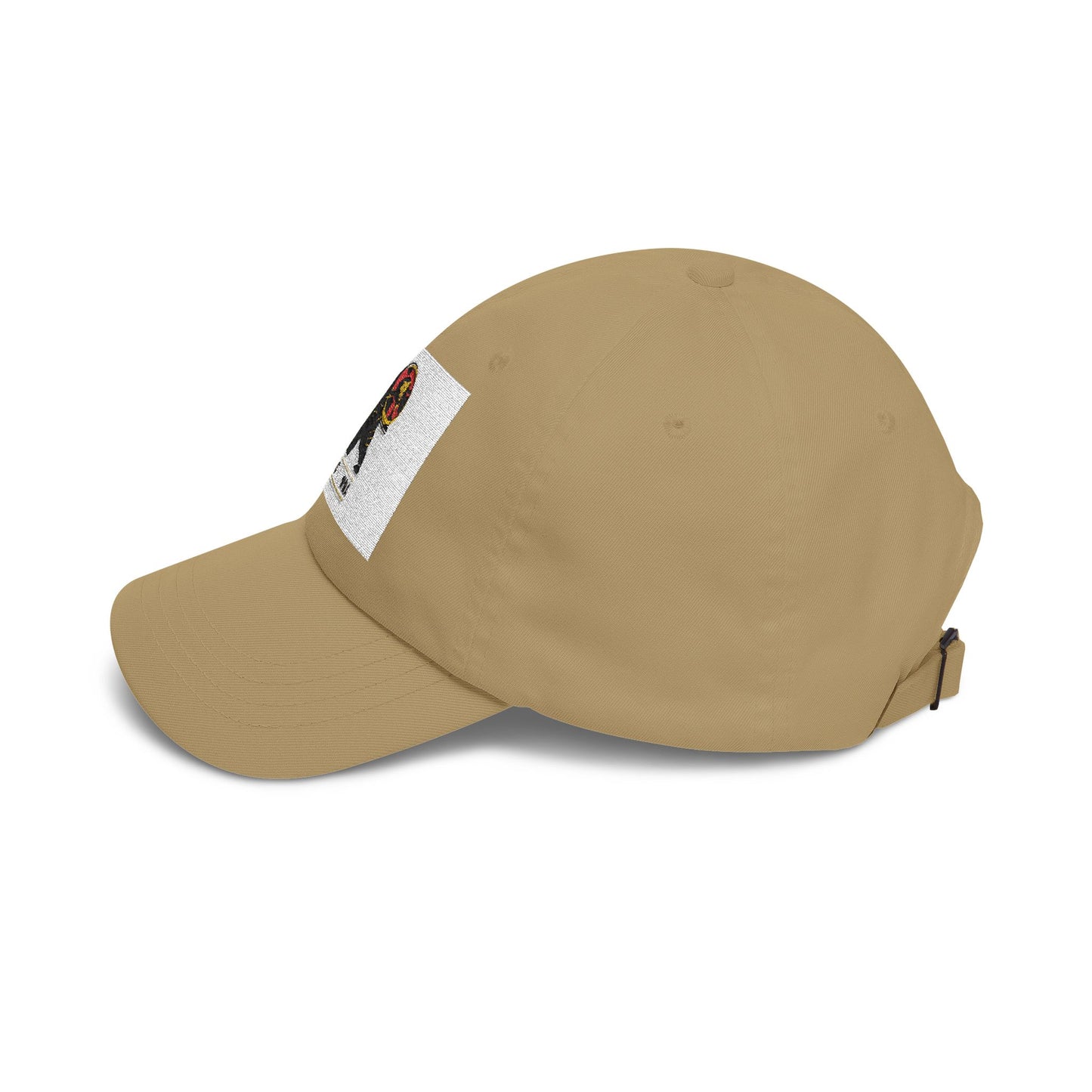 Embroidered Black Cat with Donut Cap – 'My Cat Is Baking' Classic Dad Hat