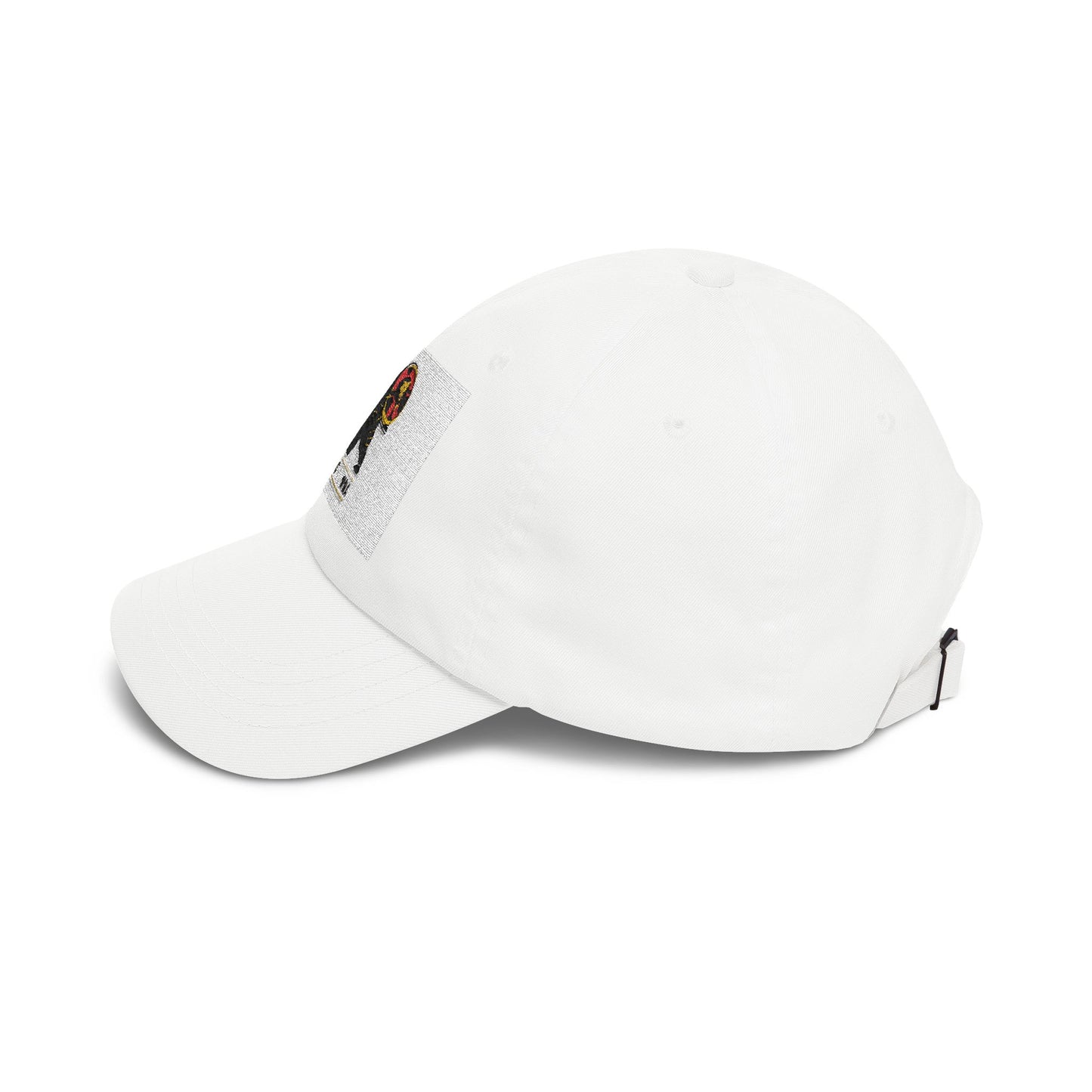 Embroidered Black Cat with Donut Cap – 'My Cat Is Baking' Classic Dad Hat