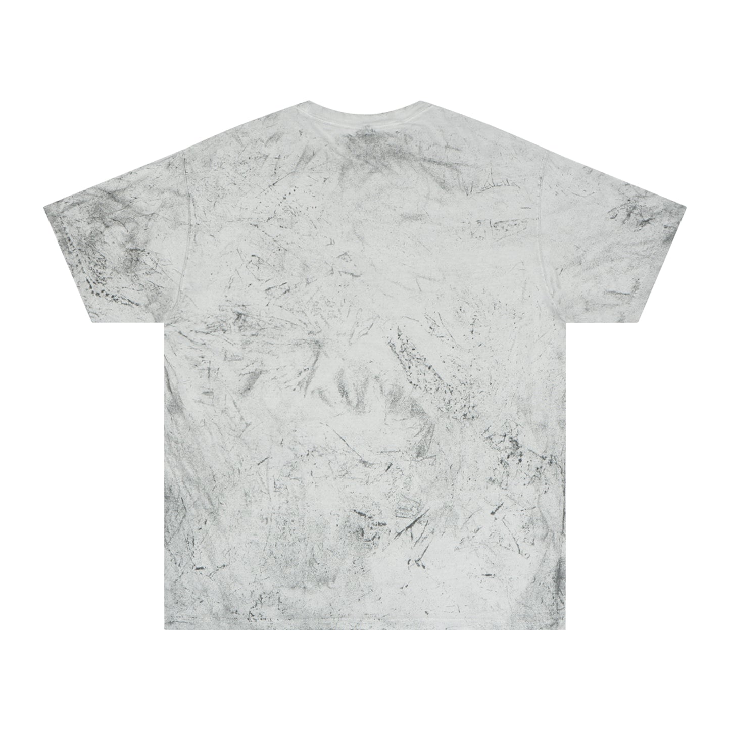 Tie-Dye Dog Graphic T-Shirt — "Quiet Company" Pastel Art Tee