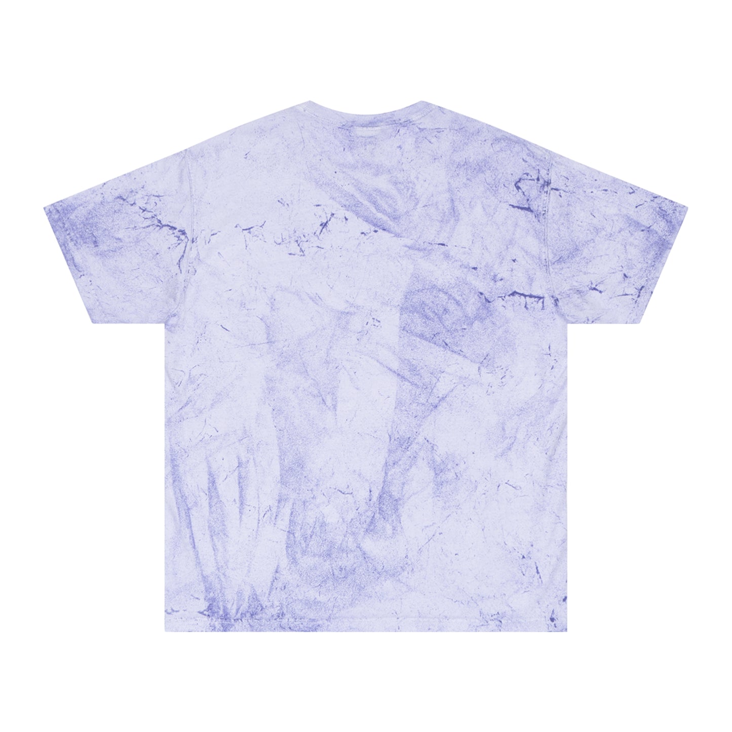 Tie-Dye Dog Graphic T-Shirt — "Quiet Company" Pastel Art Tee