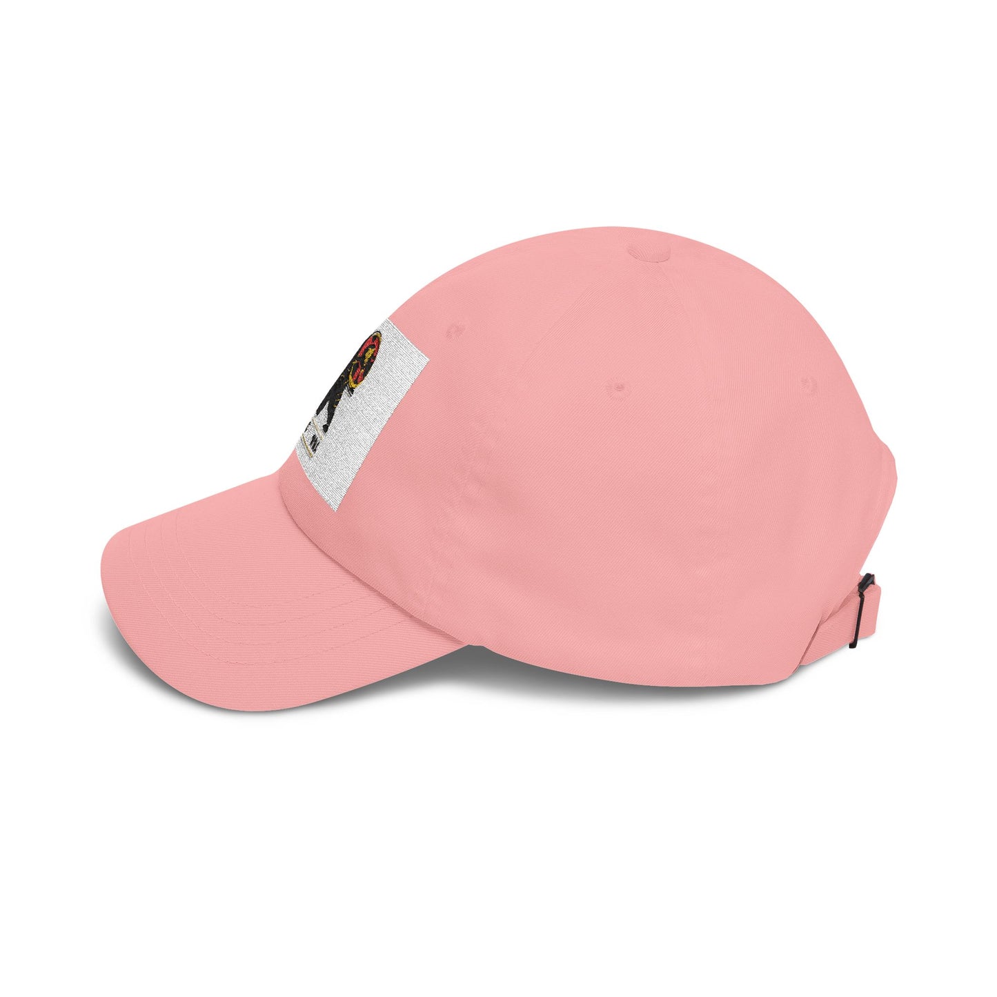 Embroidered Black Cat with Donut Cap – 'My Cat Is Baking' Classic Dad Hat
