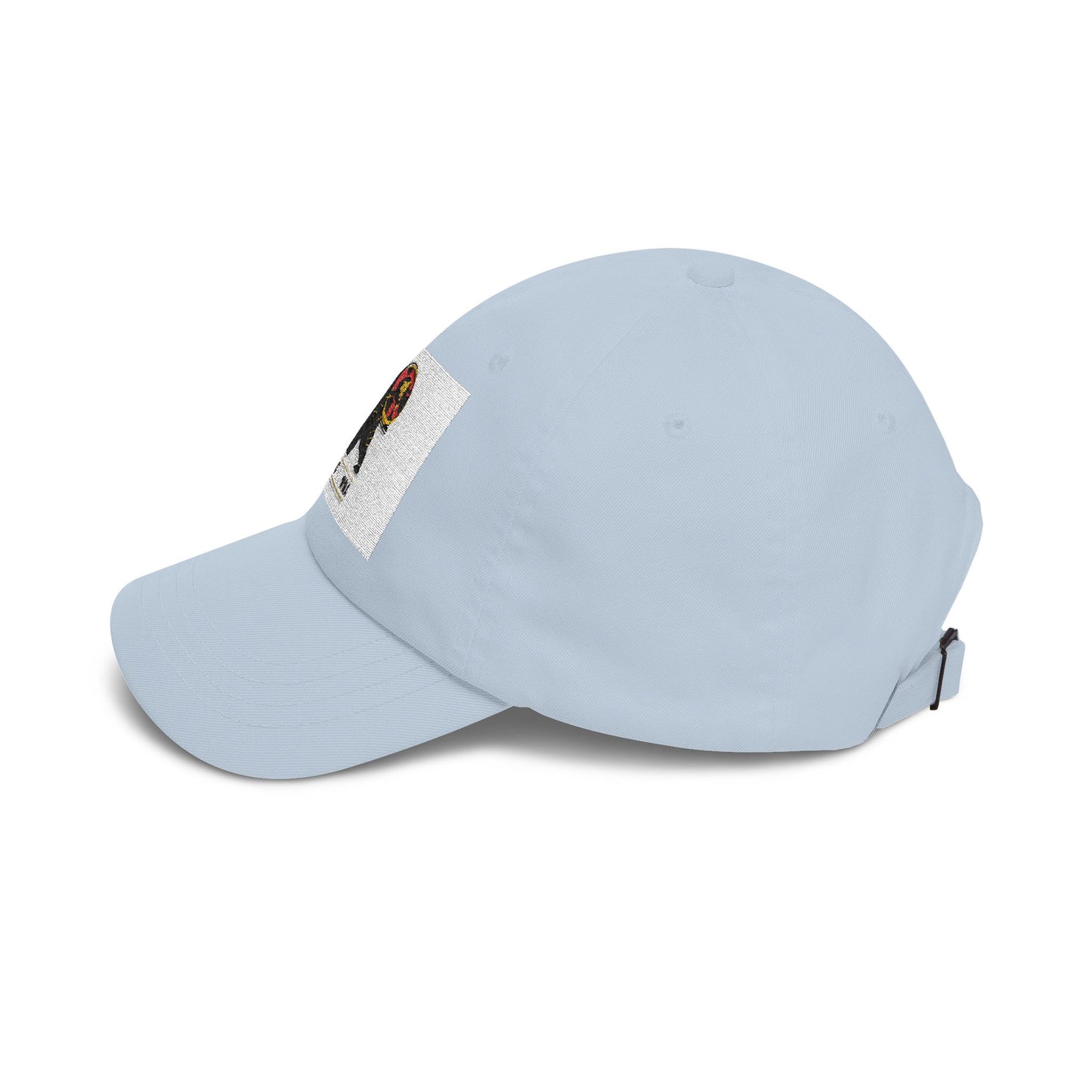 Embroidered Black Cat with Donut Cap – 'My Cat Is Baking' Classic Dad Hat