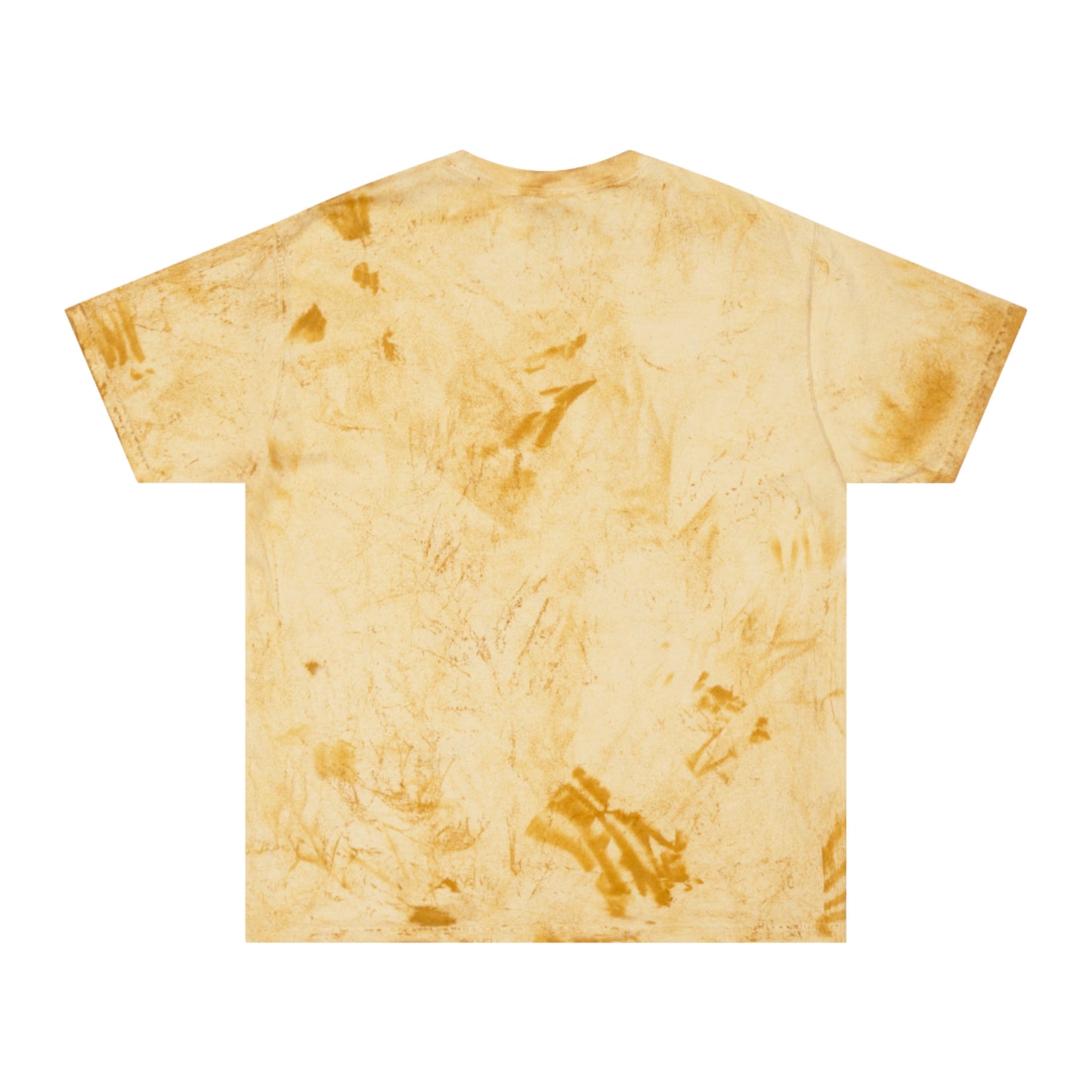 Tie-Dye Dog Graphic T-Shirt — "Quiet Company" Pastel Art Tee